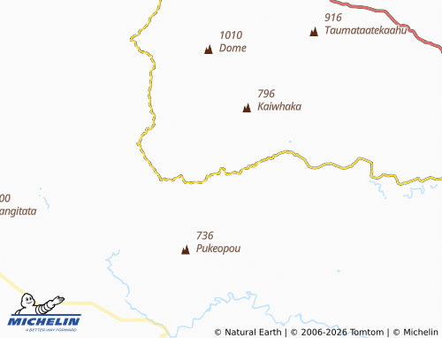 Mapa MICHELIN Wharekōpae - ViaMichelin