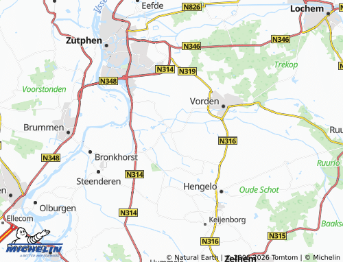 Carte MICHELIN Wichmond - ViaMichelin