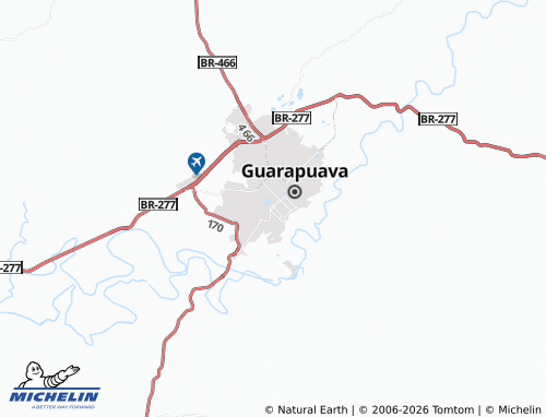 Mapa MICHELIN Santa Cruz - ViaMichelin