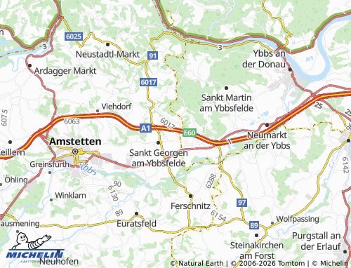 MICHELIN Gumpenberg map - ViaMichelin