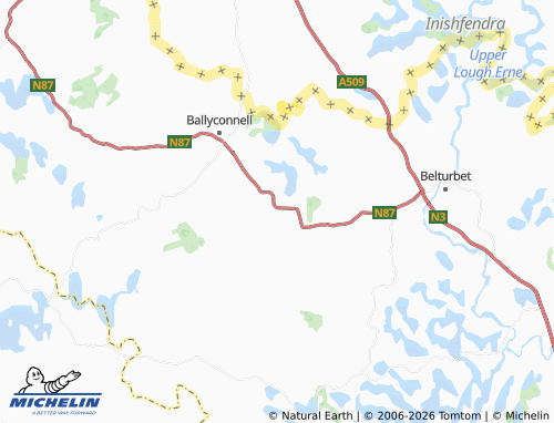 Mapa MICHELIN Greaghrahan - ViaMichelin