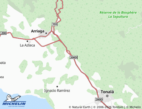 Mappa MICHELIN Ejido Tomás Garrido Canaval - ViaMichelin