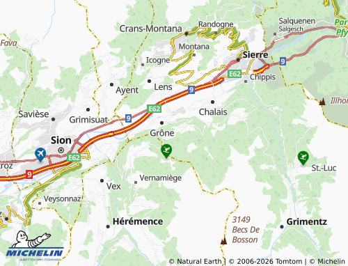 Mapa MICHELIN Erdesson - ViaMichelin