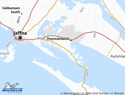 Mappa MICHELIN Maravanpulo - ViaMichelin