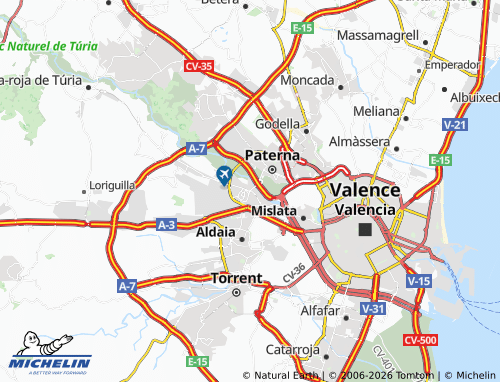Mappa MICHELIN Manises - ViaMichelin