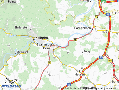 Carte MICHELIN Herrnsaal - ViaMichelin