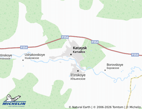 MICHELIN-Landkarte Kataysk - ViaMichelin