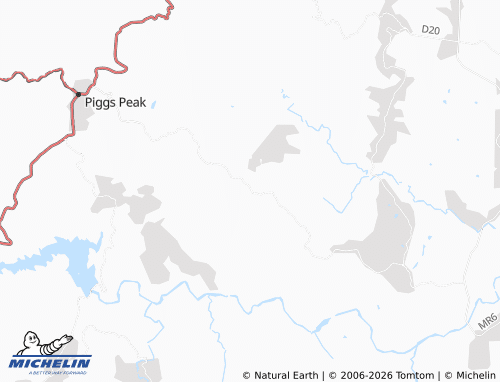 MICHELIN Ndzingeni map - ViaMichelin
