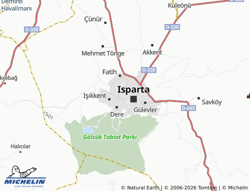 Mapa MICHELIN Bağlar - ViaMichelin