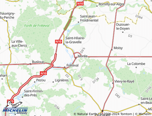 Carte MICHELIN Morée - ViaMichelin