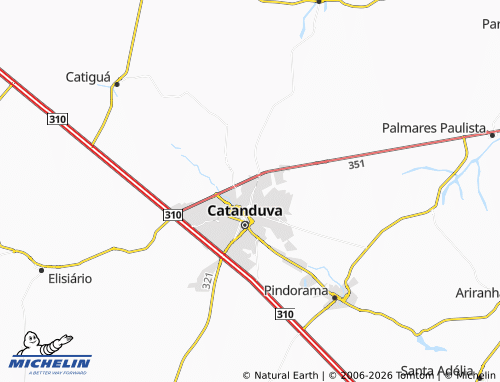 Mapa MICHELIN Vila Bela - ViaMichelin