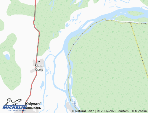 MICHELIN Lesnaya Dacha SNT map - ViaMichelin