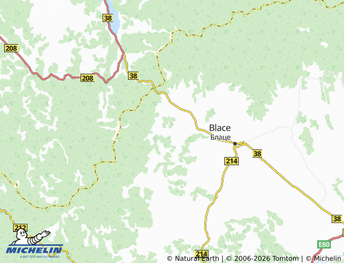 Mapa MICHELIN Sibnica - ViaMichelin
