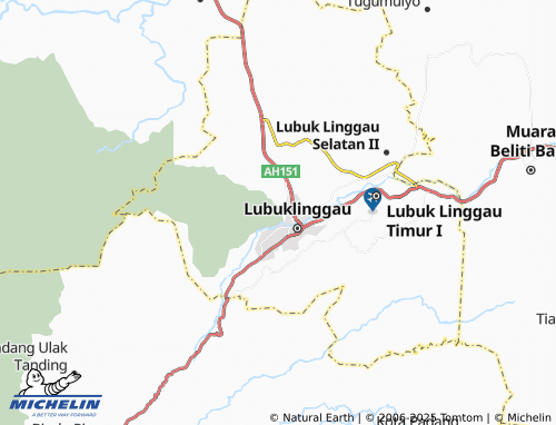 MICHELIN Ulak Surung map - ViaMichelin