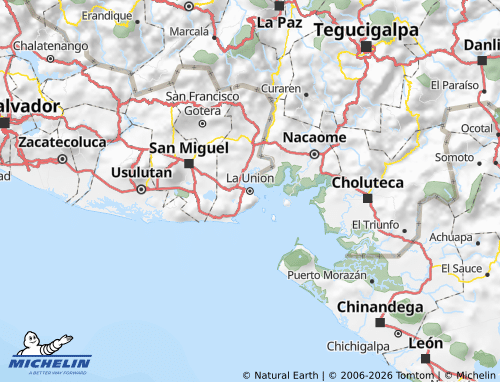 MICHELIN La Unión map - ViaMichelin