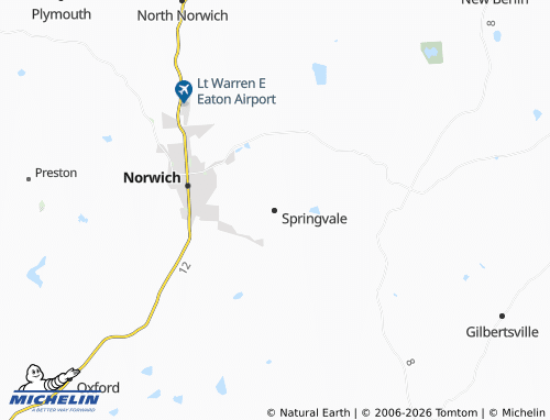 Carte MICHELIN Springvale - ViaMichelin