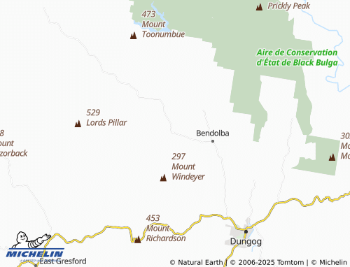 MICHELIN Munni map - ViaMichelin