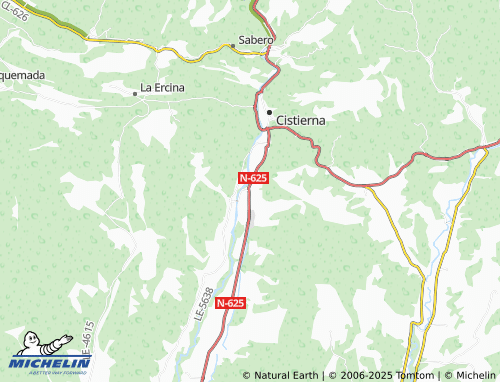 MICHELIN Vidanes map - ViaMichelin