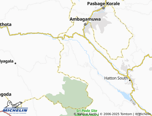 MICHELIN Morahenagama map - ViaMichelin