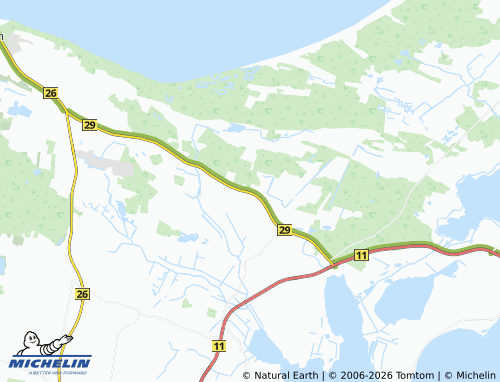 Mapa MICHELIN Hjardemål - ViaMichelin