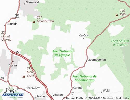 Mapa MICHELIN Downsfield - ViaMichelin