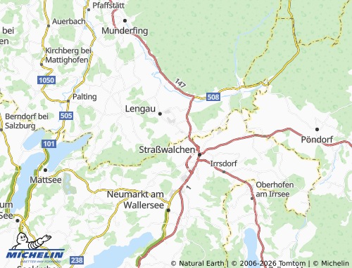 MICHELIN Schwöll map - ViaMichelin
