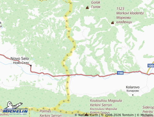 MICHELIN Dolna Krushitsa map - ViaMichelin
