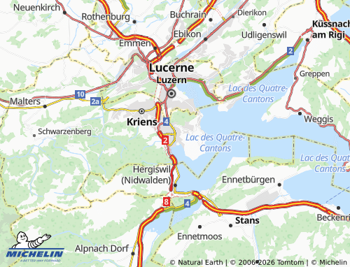 Mapa MICHELIN Horw - ViaMichelin
