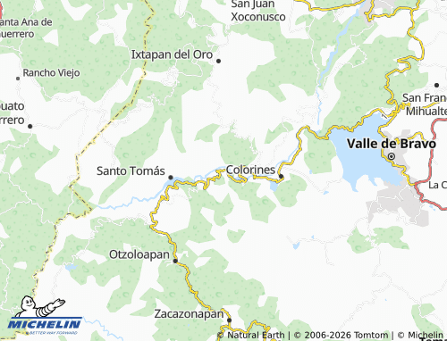 Mapa MICHELIN Santo Tomás de los Plátanos - ViaMichelin