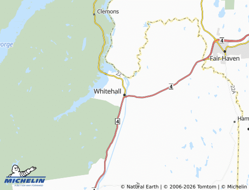 Mapa MICHELIN Whitehall - ViaMichelin