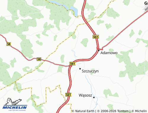 MICHELIN Skaje map - ViaMichelin