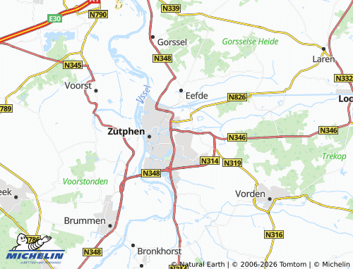 Carte MICHELIN Warnsveld - ViaMichelin