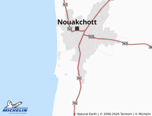 Mapa MICHELIN El Mina - ViaMichelin