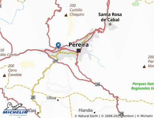 MICHELIN La Arboleda map - ViaMichelin