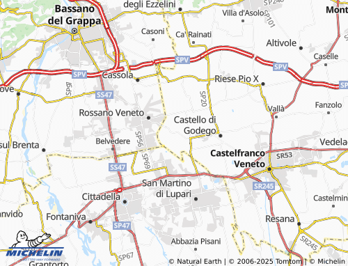 MICHELIN-Landkarte Castione - ViaMichelin