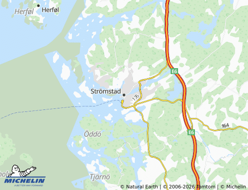 MICHELIN-Landkarte Strömstad - ViaMichelin