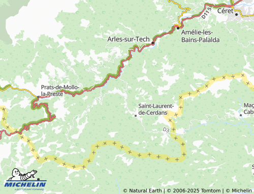 MICHELIN-Landkarte La Forge del Mitg - ViaMichelin