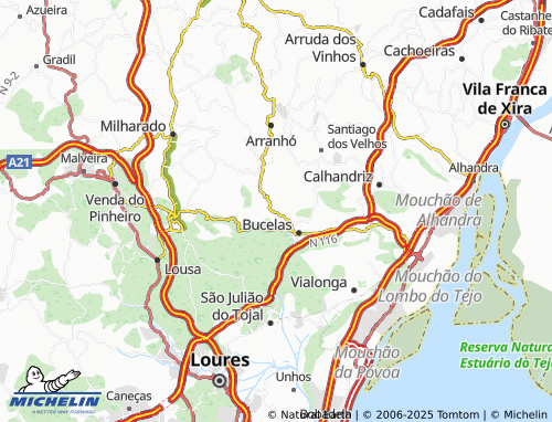 Carte MICHELIN Bemposta - ViaMichelin