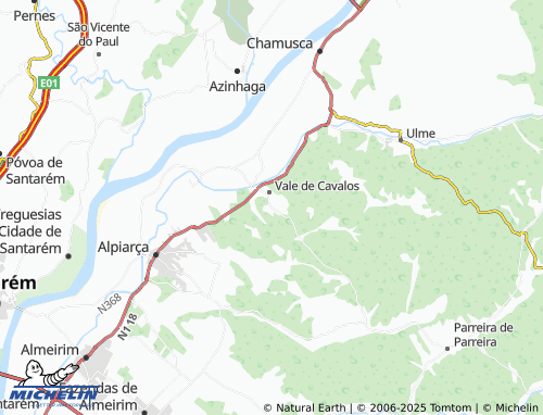 Carte MICHELIN Caniceira - ViaMichelin