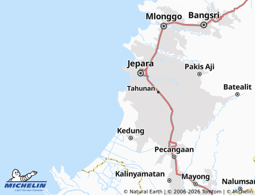 MICHELIN Demangan map - ViaMichelin