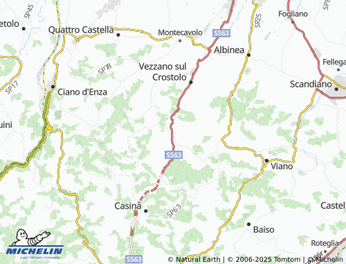 MICHELIN La Vecchia map - ViaMichelin