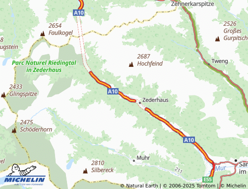 MICHELIN Bruckdorf map - ViaMichelin