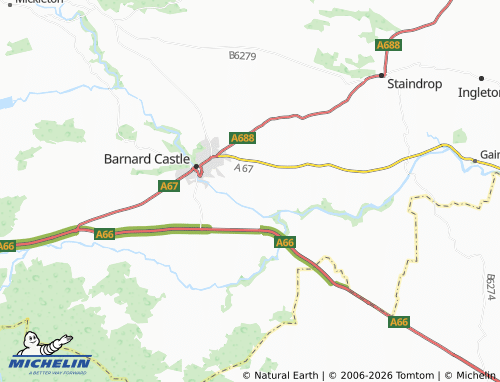 MICHELIN Westwick map - ViaMichelin