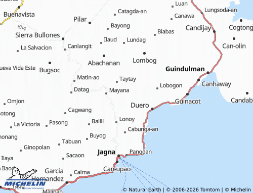 Mappa MICHELIN Angilan - ViaMichelin