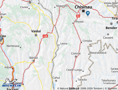 Carte MICHELIN Leova - ViaMichelin