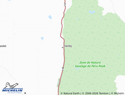 Carte MICHELIN Danby - ViaMichelin