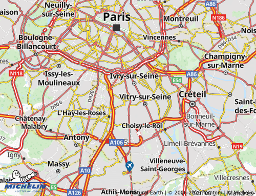 Mappa MICHELIN Villejuif - ViaMichelin