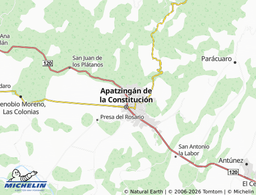Mapa MICHELIN Fovissste - ViaMichelin