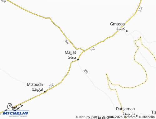 Mappa MICHELIN Majat - ViaMichelin