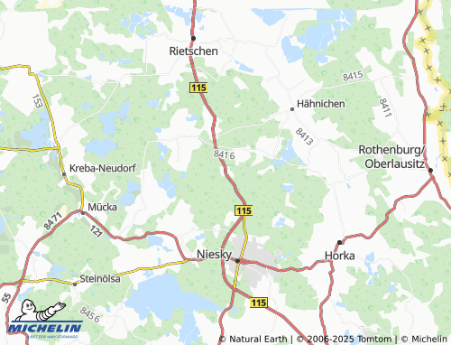 Carte MICHELIN Sandschenke - ViaMichelin